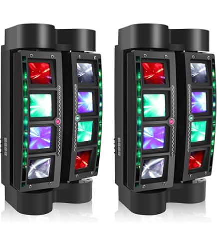 Amazon.com: Spider Moving Head Light, DMX-512 Portable Stage